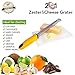 Chef's Necessities Cheese Grater & Zester Stainless Steel Blade + Protective Cover