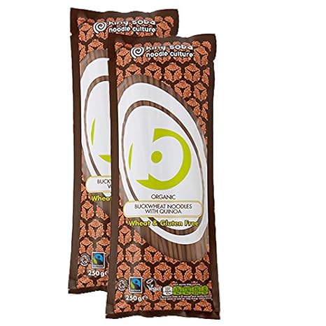 2 x King Soba Bio Faitrade Buchweizen-Quinoa Nudeln 250g
