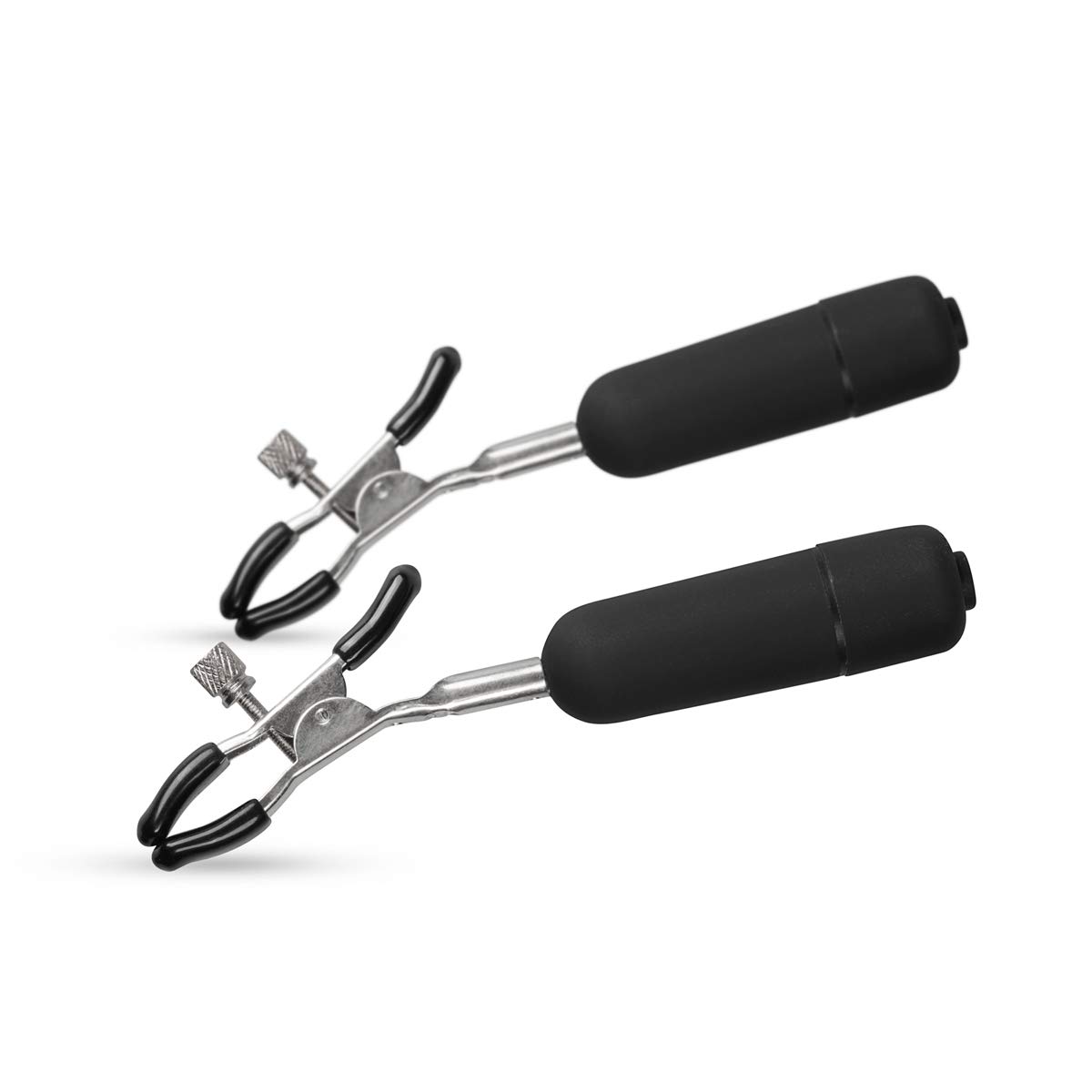 EasyToys Fetish Collection Nipple Clamps with Vibrating Bullets