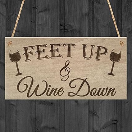Monsety Panneau Rustique En Bois Avec Citation En Anglais Feet Up Wine Down Alcool Relaxation Pour Amitie Retraite Pendaison De Cremaillere Cadeau Decoratif A Suspendre Amazon Fr Cuisine Maison Monsety Panneau Rustique En Bois Avec Citation En Anglais Feet Up Wine Down Alcool Relaxation Pour Amitie Retraite Pendaison De Cremaillere Cadeau Decoratif A Suspendre Amazon Fr Cuisine Maison