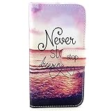 Galaxy S3 Case, Vogue Shop Sparkle Pattern Premium Pu Leather Wallet Case [Stand Feature] Type Magnet Design Flip Protective Case Cover (Built-in Credit Card/ID Card Slot)