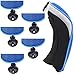 Hipiwe Golf Hybrid Club Head Covers Set 4pcs Club Irons Headcovers with Interchangeable No. Tag (Blue)