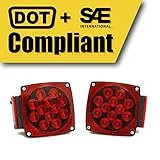 MaxxHaul 70460 12V LED Trailer Tail Light (Turn/Stop/Signal-Left/Right-DOT Compliant)