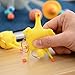 Acekid Stress Relief Vent Tricky Toys Squeeze Chicken Laying Egg Key chain, Pack of 3