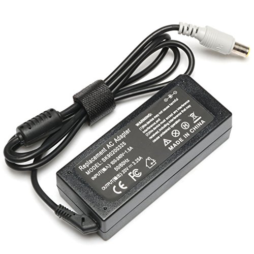 LJO-EEIH 65W Laptop AC Adapter Charger Replacement for Lenovo Thinkpad E545 T530 X60 T61 X140e X230;Edge 15 E430 X130e X131e X200 X201 X220 X230t X300 E520 E530 E535; SL500 SL510 T430u T520 X120e