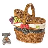 Boyds Bears Emily's Picnic Basket with Dagwood Mcnibble Treasure Box 2013 Introduction