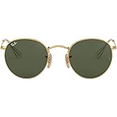 Ray-Ban Unisex Rb3447n Round Flat Lens Round Sunglasses