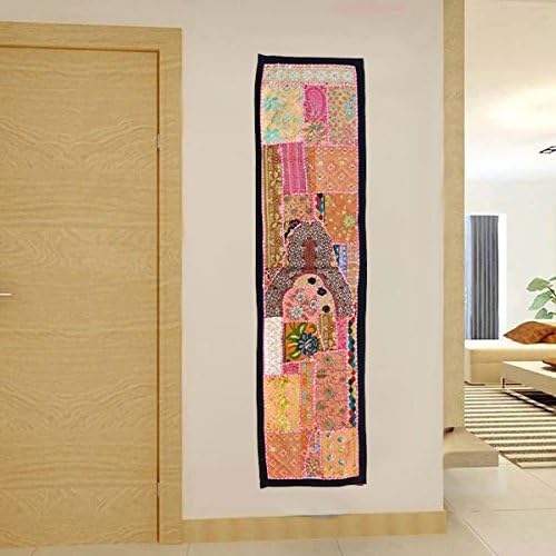 Table Runner , handmade Wall Hanging Bohemian patchwork Tapestries , Headboard tapestries , Runner, WALL Art Embroidered Vintage Tapestry