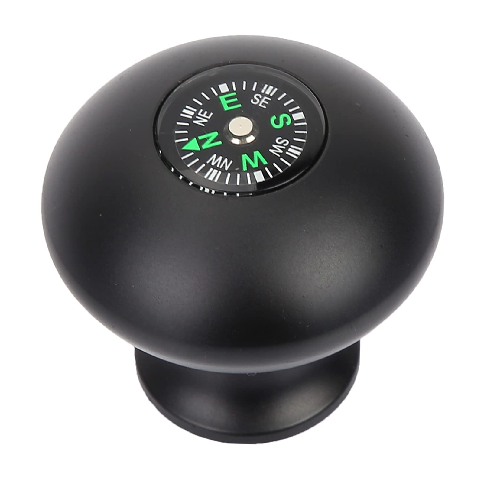 Akozon Monopod Grip Knob, Outdoor Tripod Heads Grip Knob Universal Trekking Pole Stick Monopod Tripod Handle Head Grip Knob with Compass