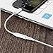 Connector to 3.5mm Headphone Jack Adapter -Phone fro Headphone Jack Adapter Earphone Connector to 3.5mm Earphone Music Control & Calling Function (White)thumb 1