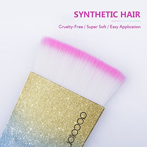 Docolor Professional Kabuki Flat Contour Trimming Brush Face Makeup Cosmetic Tool