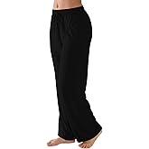 Miniyear Womens Soft Palazzo Pajama Pants Lightweight Comfy Casual Lounge Pj Bottoms Sleepwear