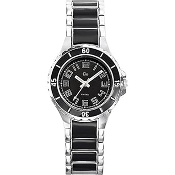GO, Girl Only Montre Femme Analogue Black Dial Womens Watch - 694751