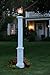 Mayne Signature Heavy Duty Outdoor Lamp Post - Easy Install for Porch & Patio Lights, Weather & Fade Resistant, Shock Resistant, Long Lasting Outdoor Lighting Fixtures