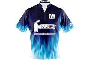 Logo Infusion Dye-Sublimated Bowling Jersey (Sash Collar) - I AM Bowling Fun Design 2016-HM - Hammer