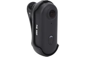 Body Camera 1080P Sports Camera Thumb Worn 120° Wide Angle Waterproof Clip On for Cycling Fishing Travel Video Recording