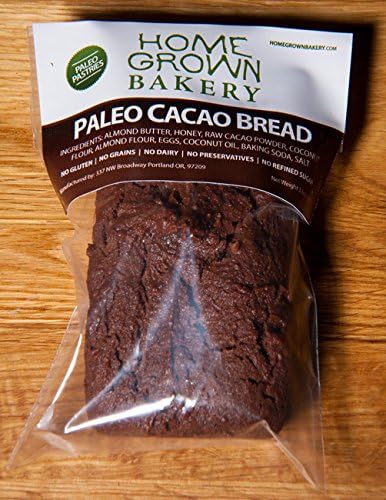 Paleo Cacao Bread, 3.5 oz (6 Pack)