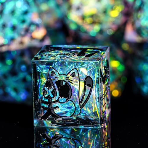 Transparent W/Cat Pattern