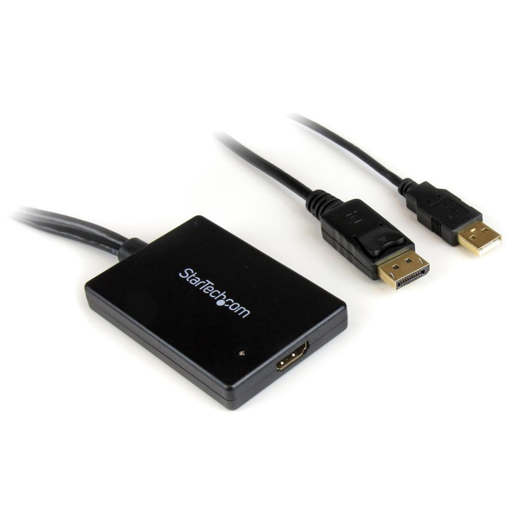 DisplayPort to HDMI Adapter with USB Audio DP to HDMI Converter Adapter
