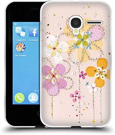 Official Turnowsky Pixie Pink Deep Forest Soft Gel Case for Alcatel Pixi 3 (3.5)