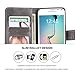 Galaxy J5 Wallet Case (2015) - SOWOKO Galaxy J5 Leather Flip Cases Credit Card Slot Protection Cover for Samsung Galaxy J5 (Gray)