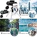 CCX Monocular Telescope for Smartphone, 12X50 High Power BAK4 Prism Monocular, Waterproof Handheld Telescope for Adults Bird Watching with Phone Photography Adapter and Wireless Remote Control