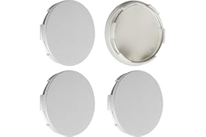 THE MECHANIC SHOP 2.7Inch 69MM Wheel Center Caps for Honda Accord Civic CRV Pilot Rim Hub Caps 44732 S9A A00, Pack of 4 (Silver, Outer 69MM, Inner 64MM, Easy DIY Installation)