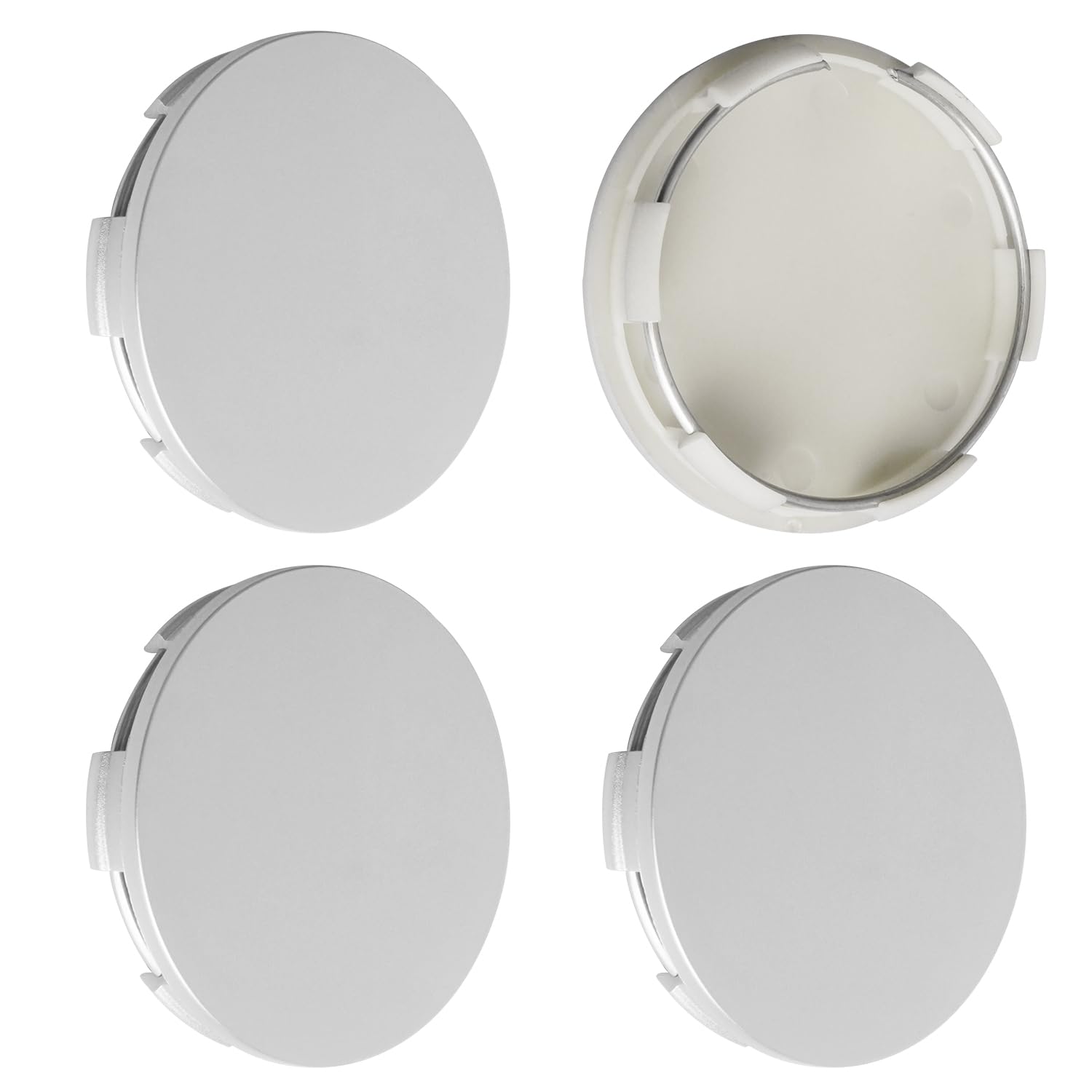 Photo 1 of 2.7Inch 69MM Wheel Center Caps for Honda Accord Civic CRV Pilot Rim Hub Caps 44732 S9A A00, Pack of 4 (Silver, Outer 69MM, Inner 64MM, Easy DIY Installation)