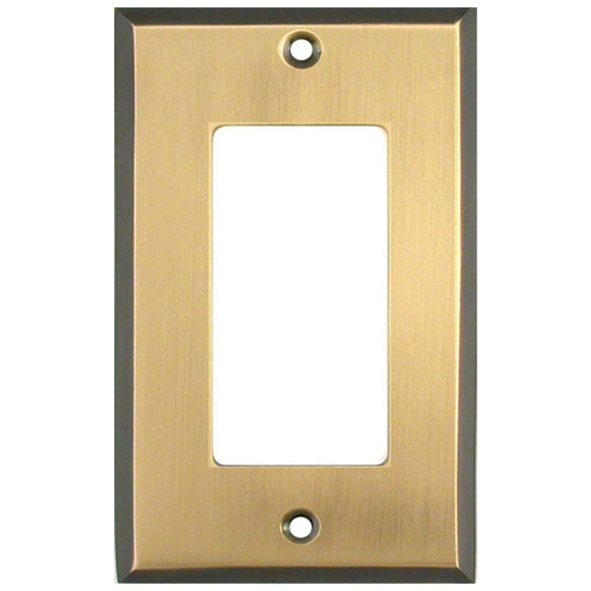 Gold Antique Brass SWITCH HITS Outlet Wall Plate