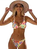 SOLY HUX Women's Floral Print Spaghetti Strap