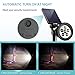 Solar Spotlights, Litom Upgraded 6 LED 2-in-1 Waterproof Outdoor Solar Light, Auto On/Off & 180°Adjustable, Solar Wall/Landscape Lights for Garden Patio Backyard Driveway Tree Bush, 4 Pack