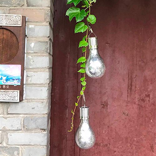 image for LiPing LED Waterproof Solar Rotatable Outdoor Garden Camping Hanging S