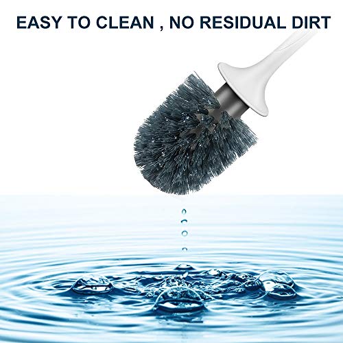 image for Glendan Toilet Brush and Holder Upgraded Modern Design with Kinsky Str