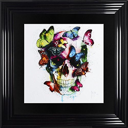 Liquid Glass - SOULS COLOURS Picture by Patrice Murciano 75cm x 75cm (Black Frame)