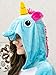 iSZEYU Panda Unicorn Adult Onesie Pajamas Halloween Cosplay Christmas Costumes
