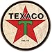 DE Sign Metal Signs for Garage Bundle - Texaco Logo Round, Chevrolet Genuine Parts, Texaco Motor Oil, Historic Old Route 66