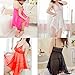 HuaYang Women Girl Sexy lingerie Yarn skirt Cosplay Suit Hot T-back Nightwear(Black)