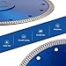 Diex Super Thin Diamond Tile Blade Porcelain Saw Blade for Cutting Porcelain Tile Granite Marbles (10