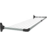 Daytek Mk2 Fold Down Clothesline - Slim, 42.7 Feet Drying Space