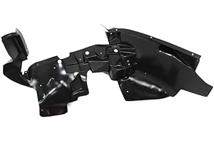 Evan Fischer Fender Liner Compatible with 2007-2017 Jeep Wrangler & 2018 Wrangler JK - CH1250132