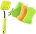 Silicone Dish Sponge / Silicone Scrub Brush / 4 Pack / Kitchen Sponge / Multipurpose Cleaner / Potholder / Fruit & Vegetable Washer /