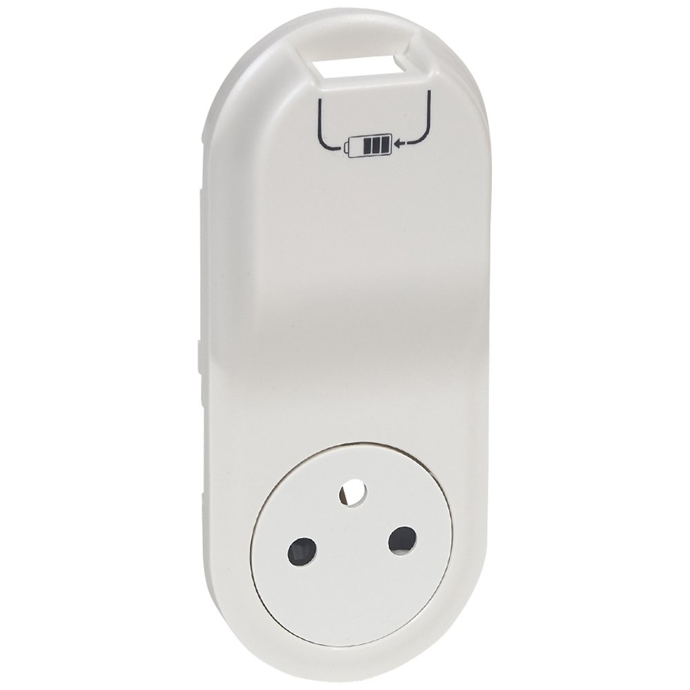 Legrand Céliane 2P + T + USB Socket Cover - White
