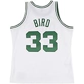 Larry Bird Boston Celtics White Swingman Jersey
