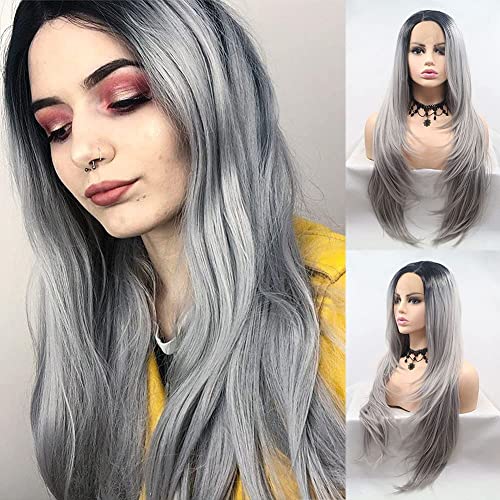 Ombre Grey Wigs