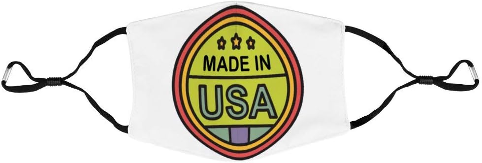 Made in USA Anti Flu and Saw Dust Masks - Outdoor Half Face Masks - Protection Pollution Face Flu Allergens Masks