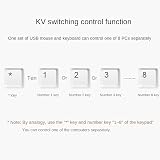 Hopbucan USB 8-Port KVM Switch Keyboard Mouse Synchronous Controller view 6