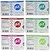 PUR Gum Aspartame-Free 6 Flavor Variety Pack - Coolmint, Spearmint, Wintergreen, Peppermint, Cinnamon and Pomegranate Mint