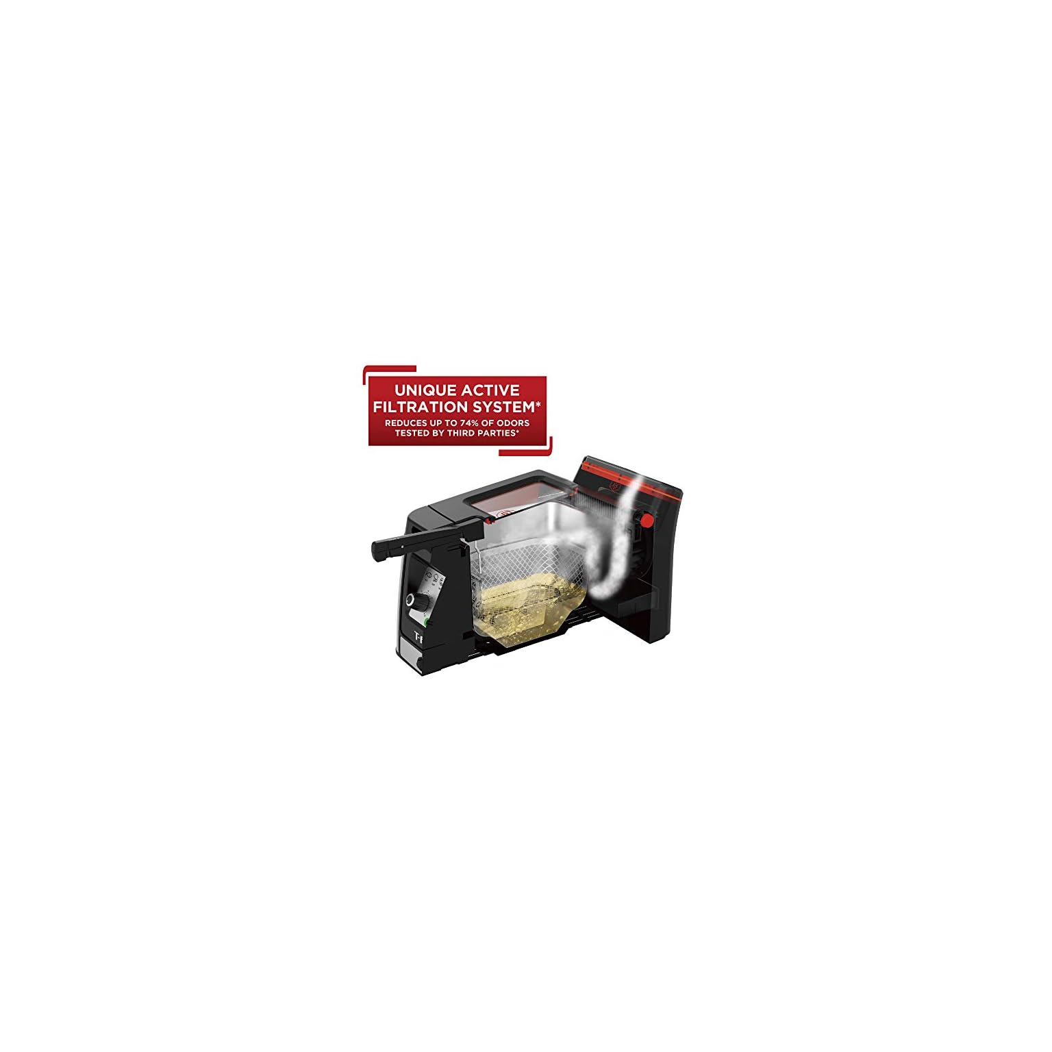 TFal Deep Fryer, Friteuse, Odorless Deep Fryer, Reduced Smoke and