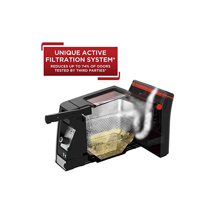 TFal Deep Fryer, Friteuse, Odorless Deep Fryer, Reduced Smoke and