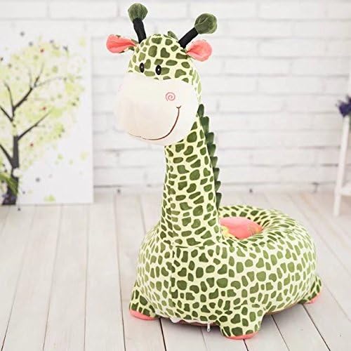 Kids Cartoon Animal Plush Sofa Seat, PP Cotton Plush Riding Toys Bean Bag Chair Seat, Mini Lounger Sofa,Soft Tatami Chairs,Birthday Gifts for Boys and Girls